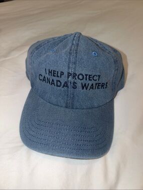 Denim Coors Baseball Cap with 'I Help Protect Canada's Waters' Embroidery